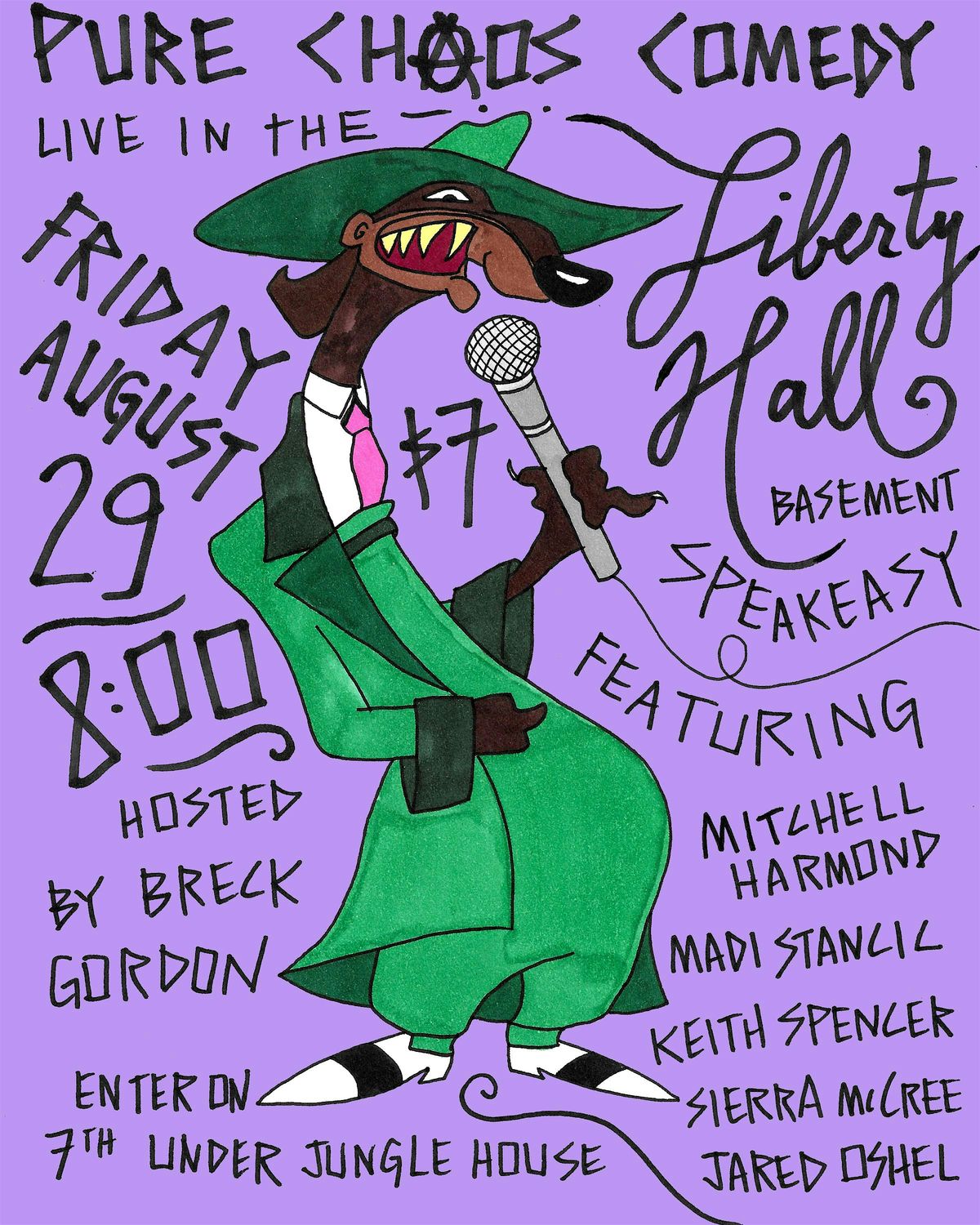 Pure Chaos Comedy at Liberty Hall