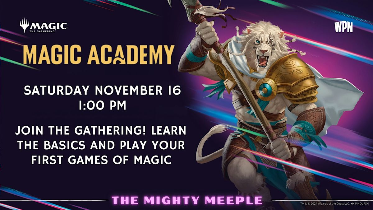 Learn to play Magic The Gathering