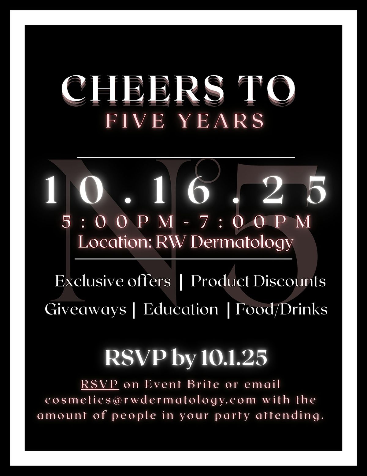 Cheers to 5 Years!
