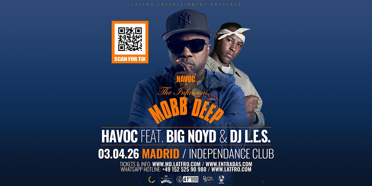 Mobb Deep Havoc feat. Big Noyd, DJ.L.E.S. Live in Madrid