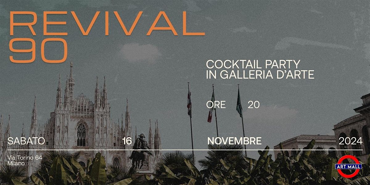 Cocktail Party in Galleria d'Arte - Duomo Milano