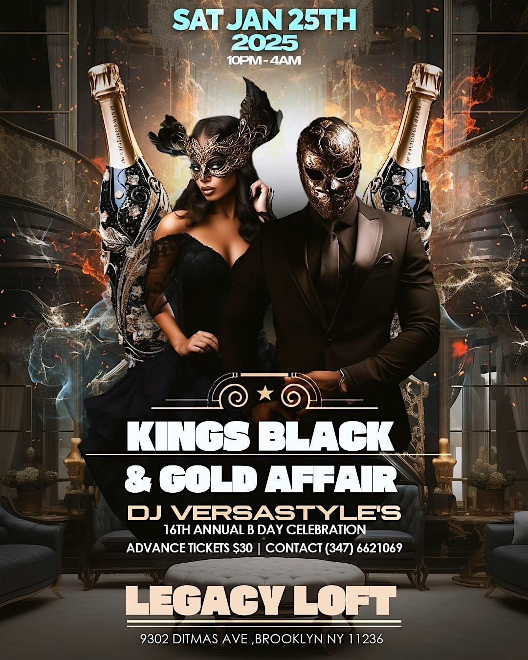 "Kings" Black & Gold Affair