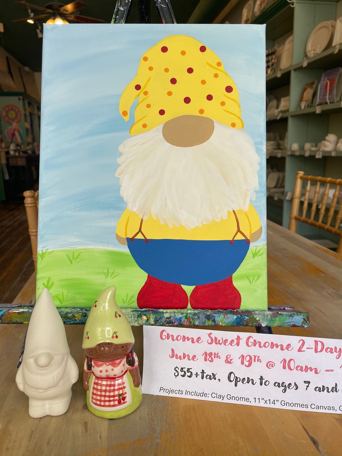 Gnome sweet Gnome 2-Day Kids Camp 