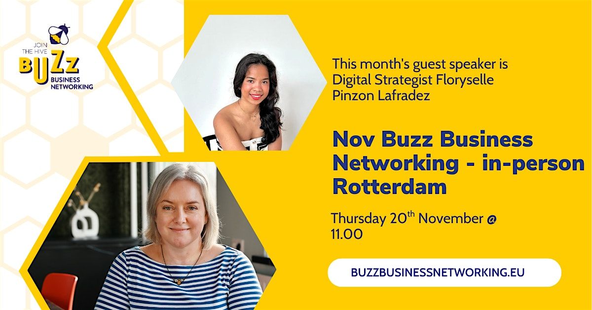 Nov 2025 Buzz Business Networking Meet Up \u2013 Rotterdam