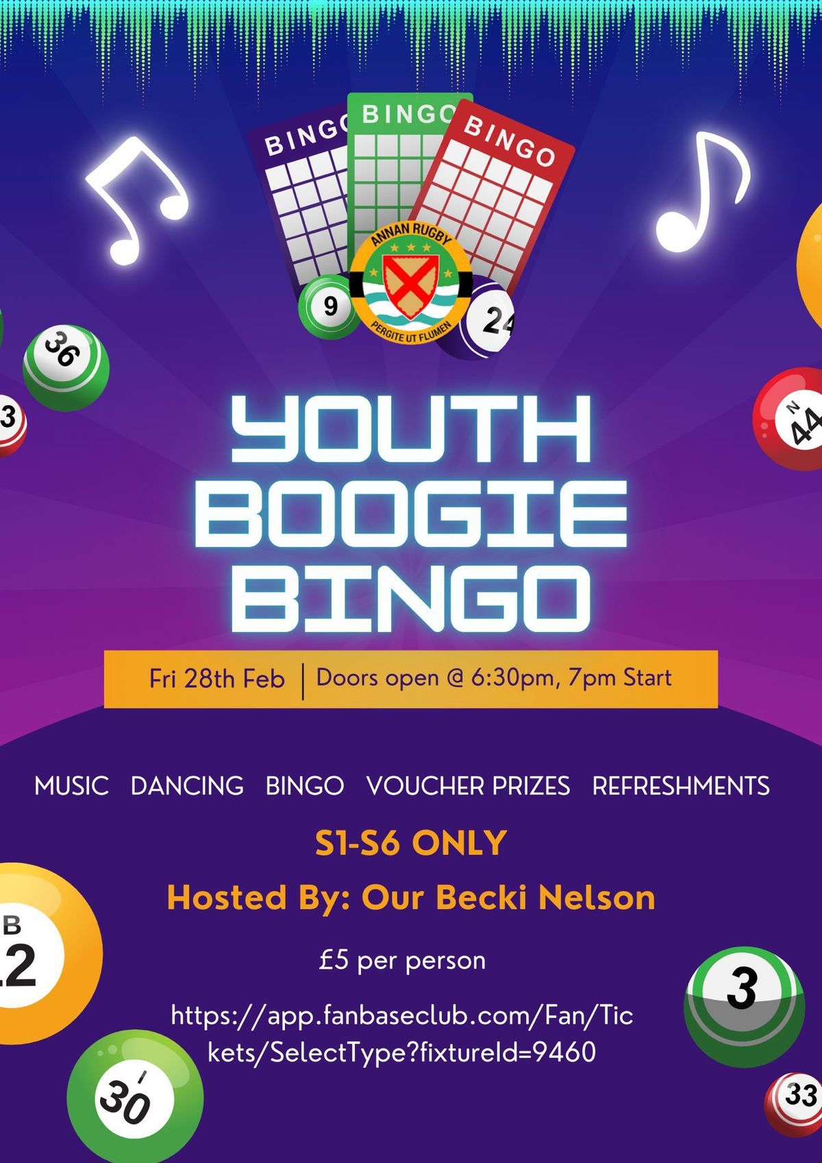  Youth Boogie Bingo