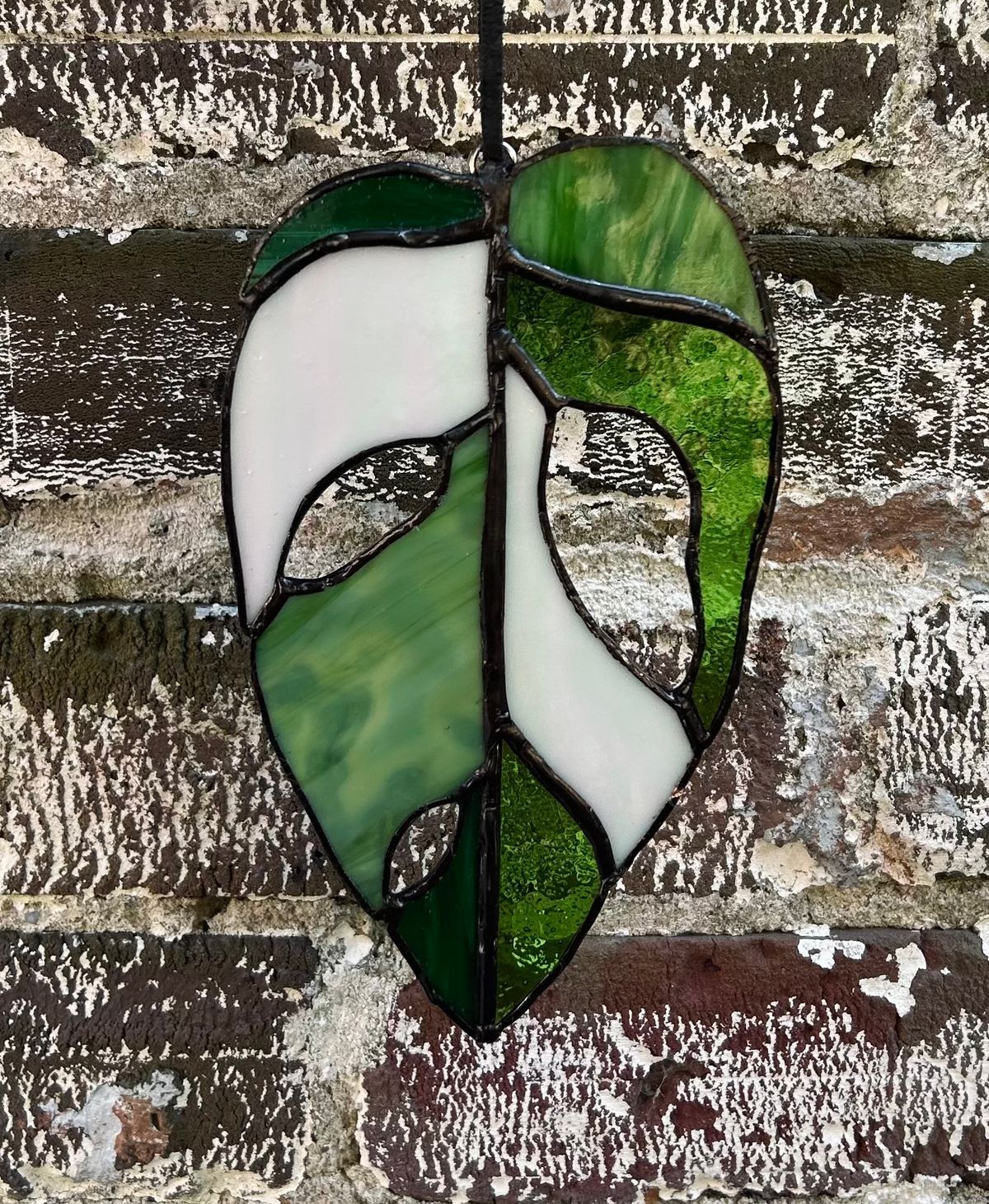 Monstera Leaf Stained Glass Workshop