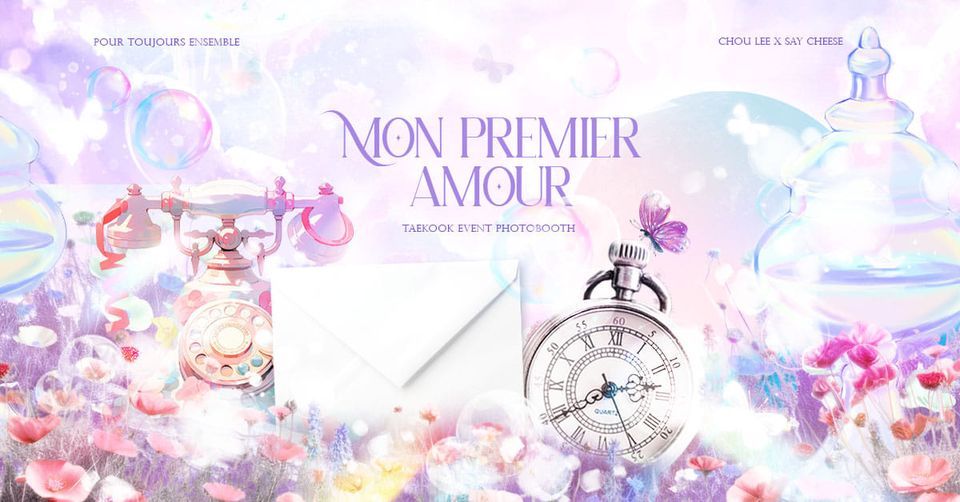 Mon premier amour - Taekook's photobooth event