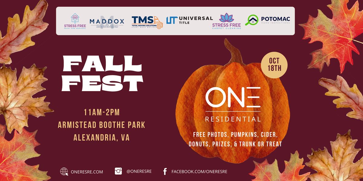 ONE Residential's Annual Fall Fest