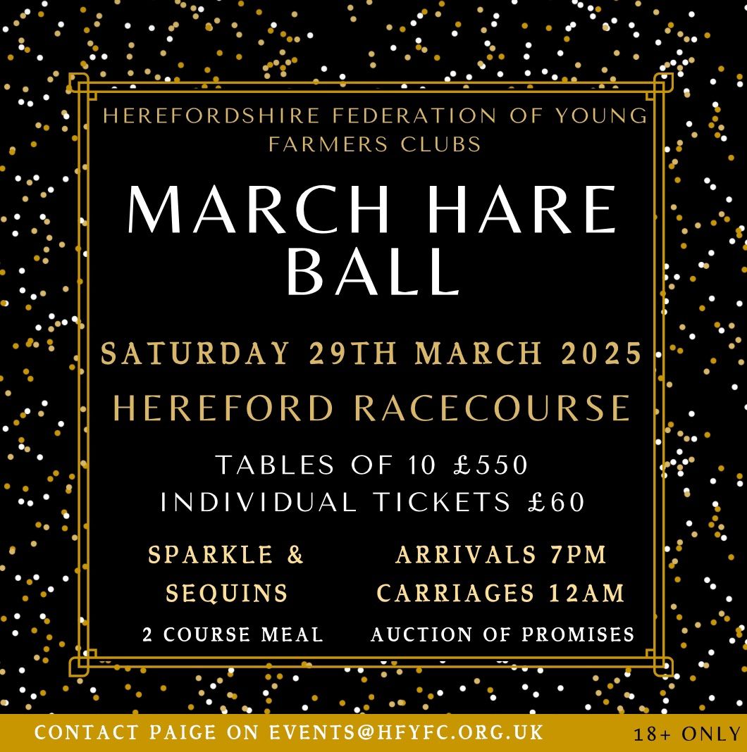 March Hare Ball 2025