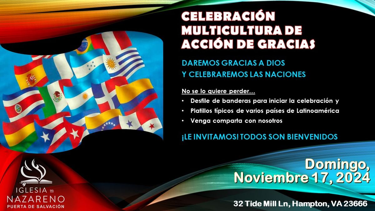 Celebracion Multicultural de Acci\u00f3n de Gracias