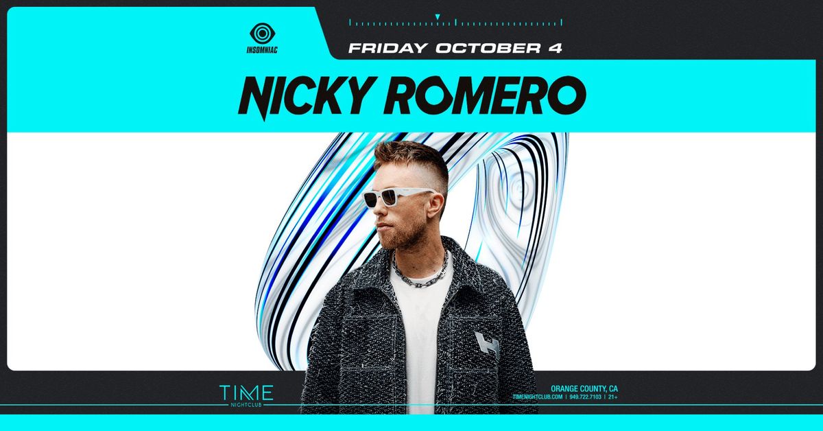 Nicky Romero at Time Nightclub