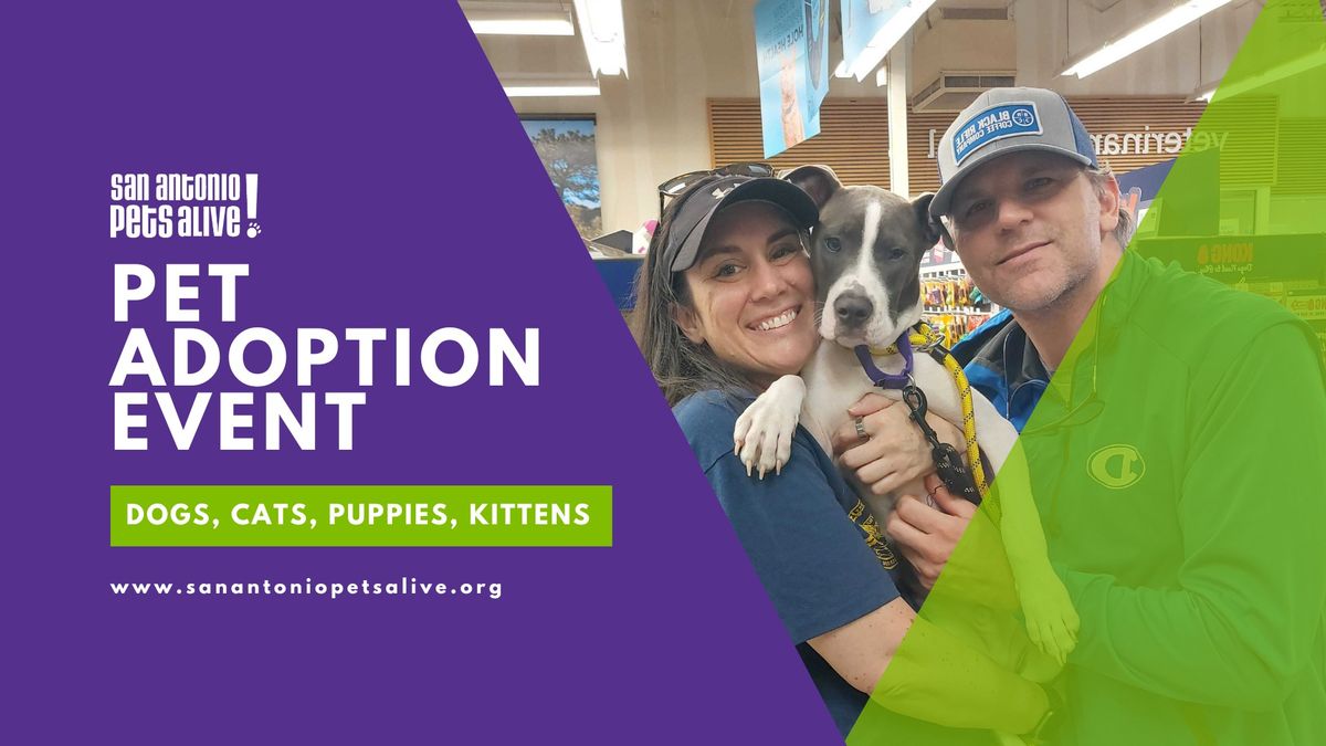 SAPA! Pet Adoption Event at Petco Ingram