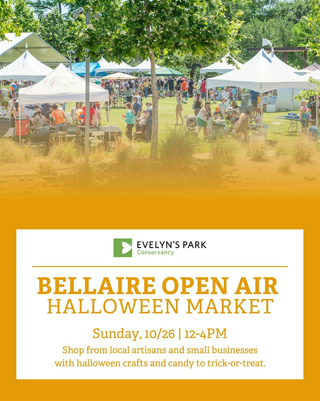 Bellaire Open Air Halloween Market at Evelyn's Park