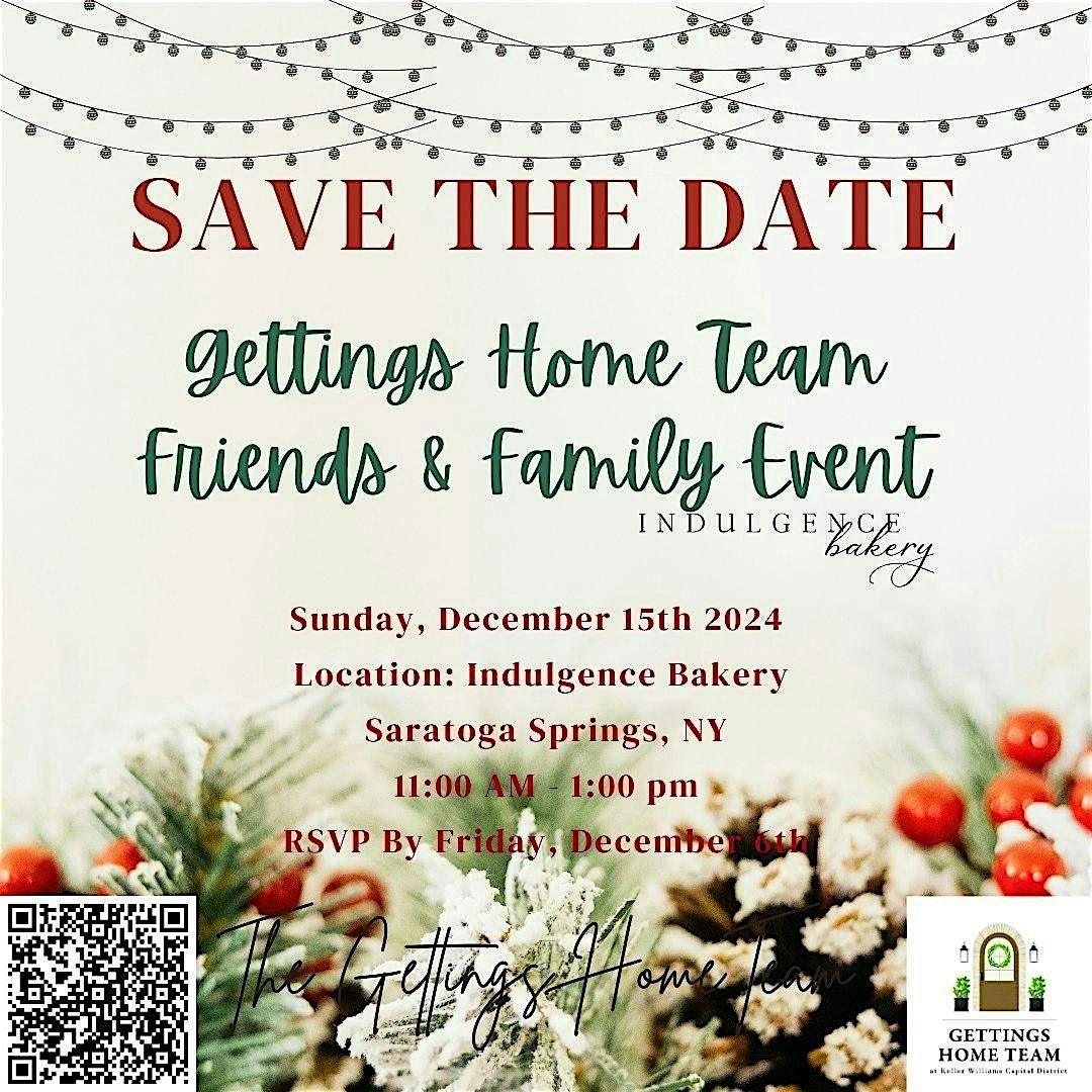 Gettings Home Team Friends and Family Event