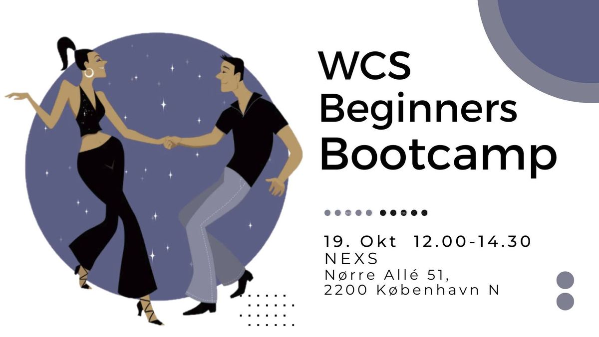 West Coast Swing Beginners Bootcamps on Saturday 19th of October 2024