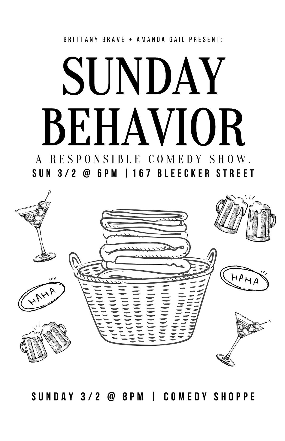 Sunday Behavior | a responsible comedy show