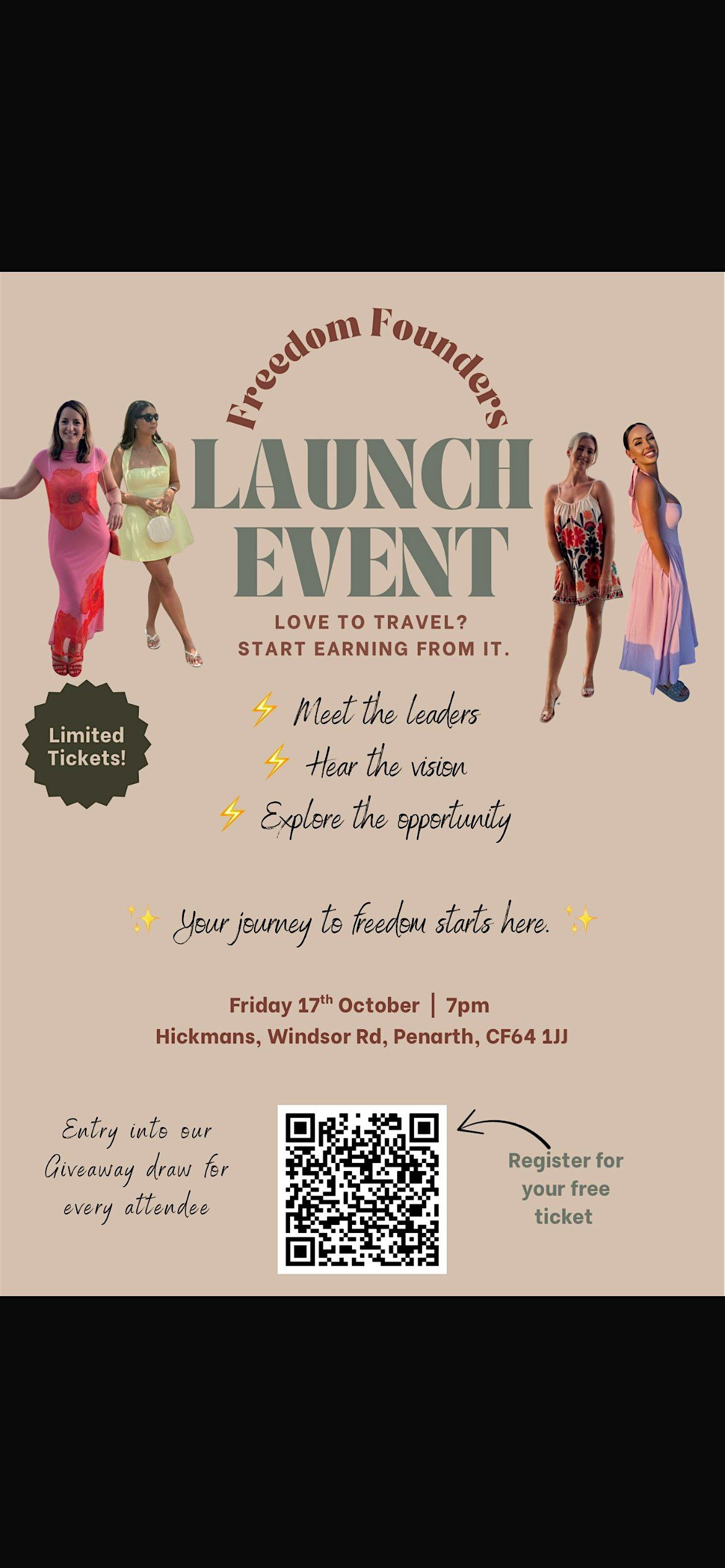 Freedom Founders Launch Event