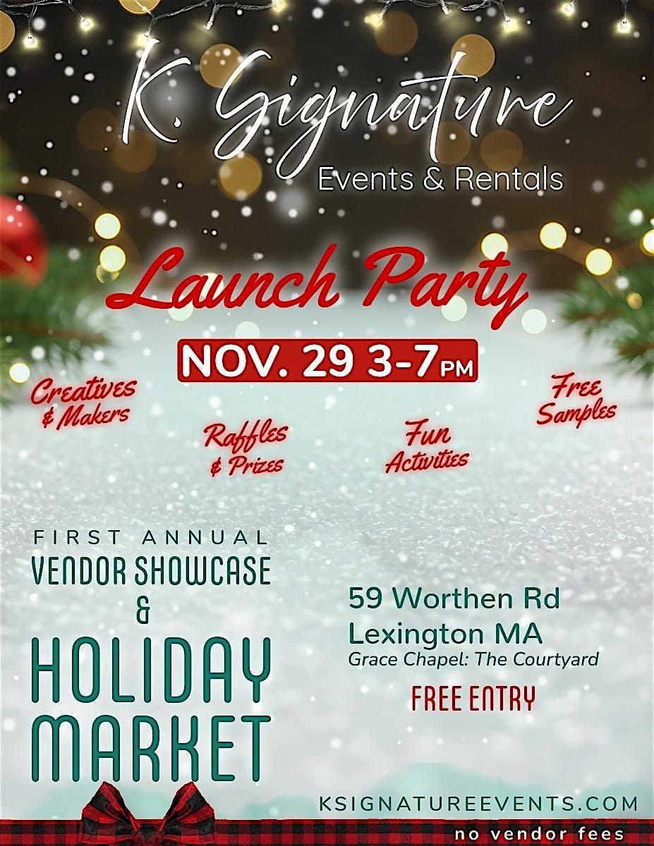 K Signature Events:  Holiday Market & Vendor Showcase
