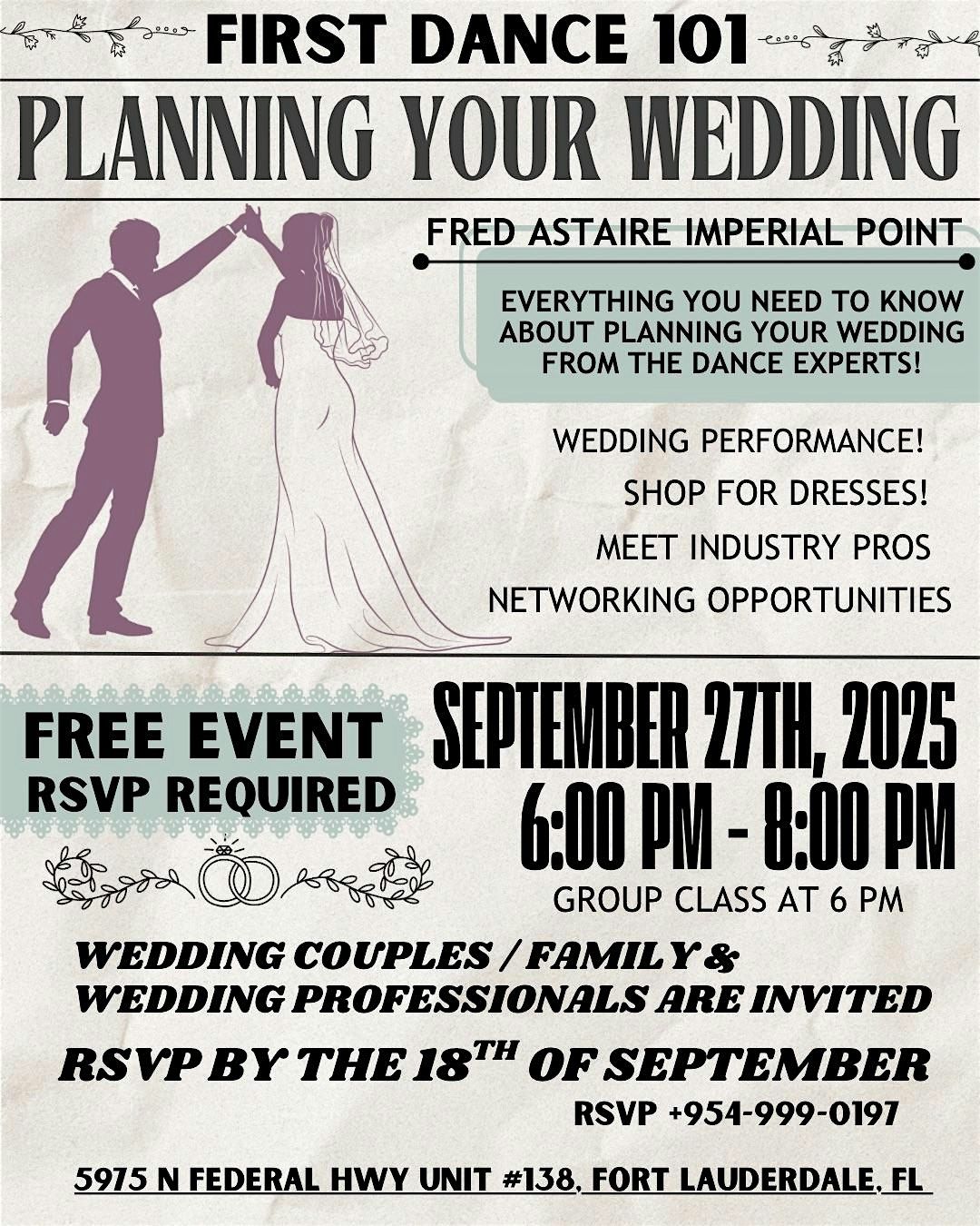 Plan your wedding!
