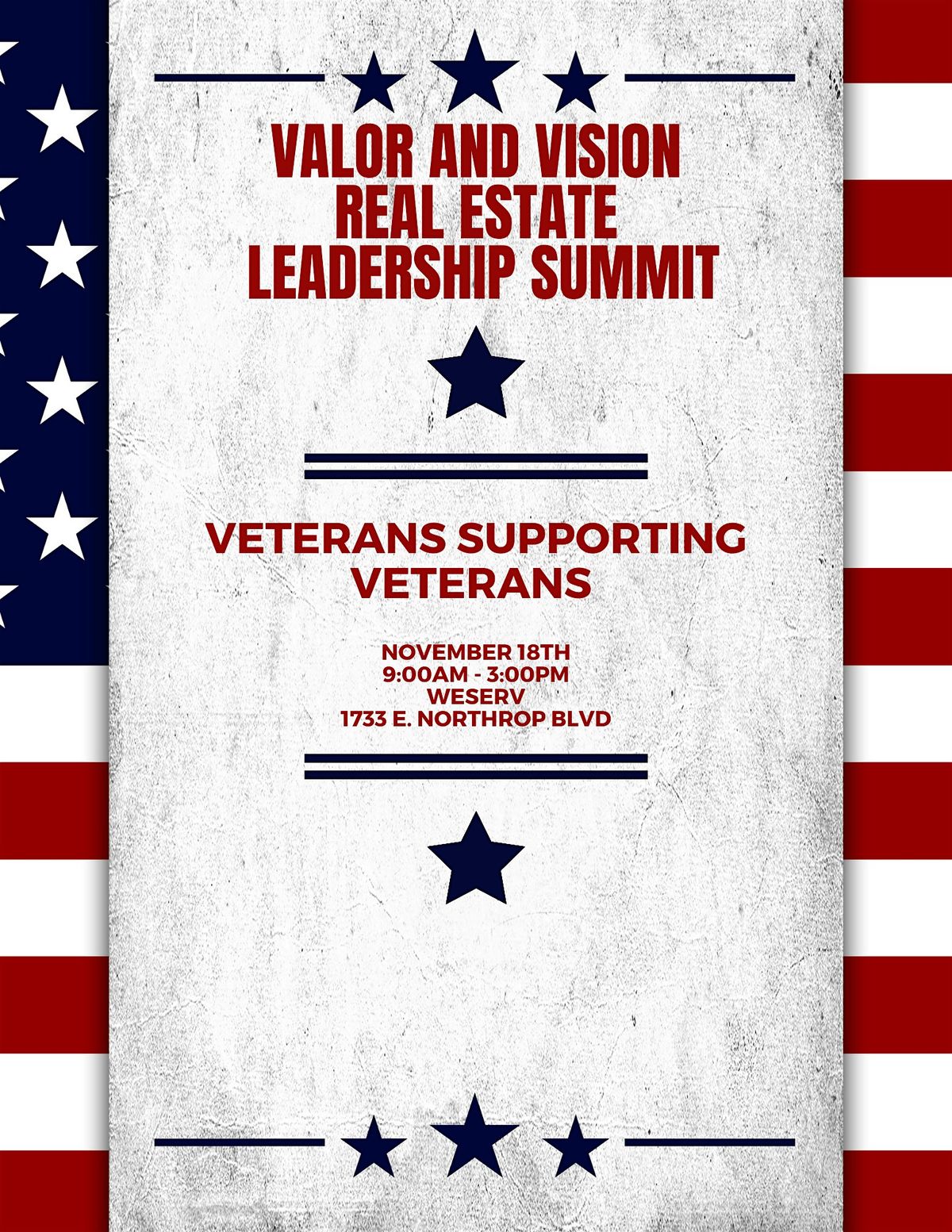 Valor and Vision Real Estate Summit
