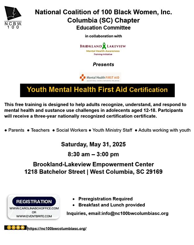 Youth Mental Health First Aid