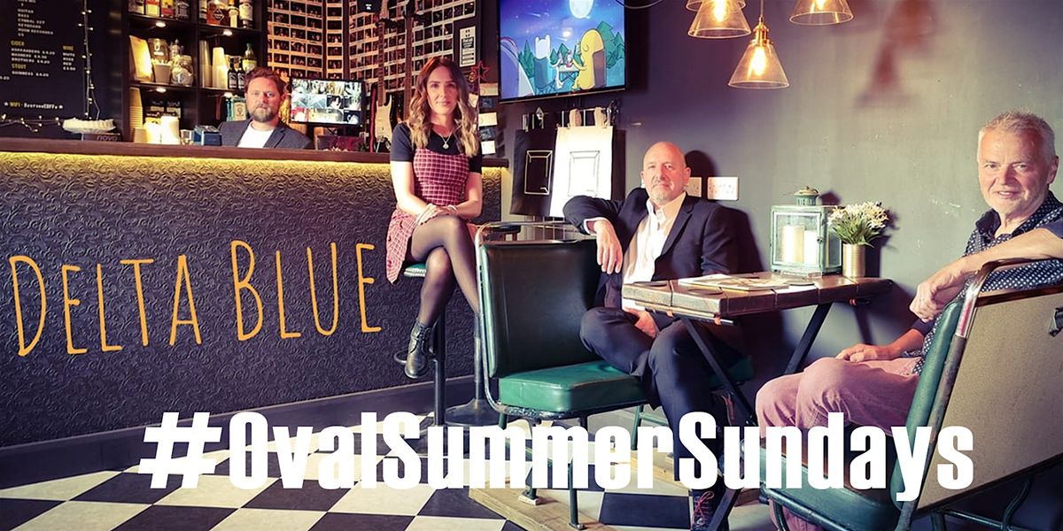 Delta Blue : Oval Summer Sundays