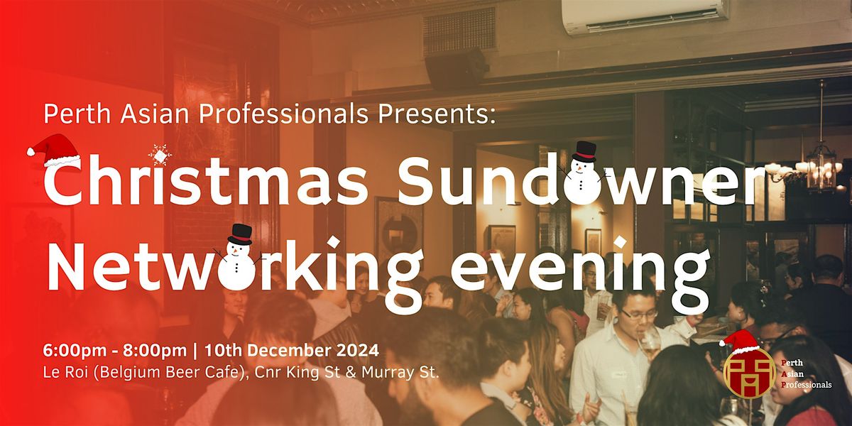 Christmas Sundowner - Networking evening