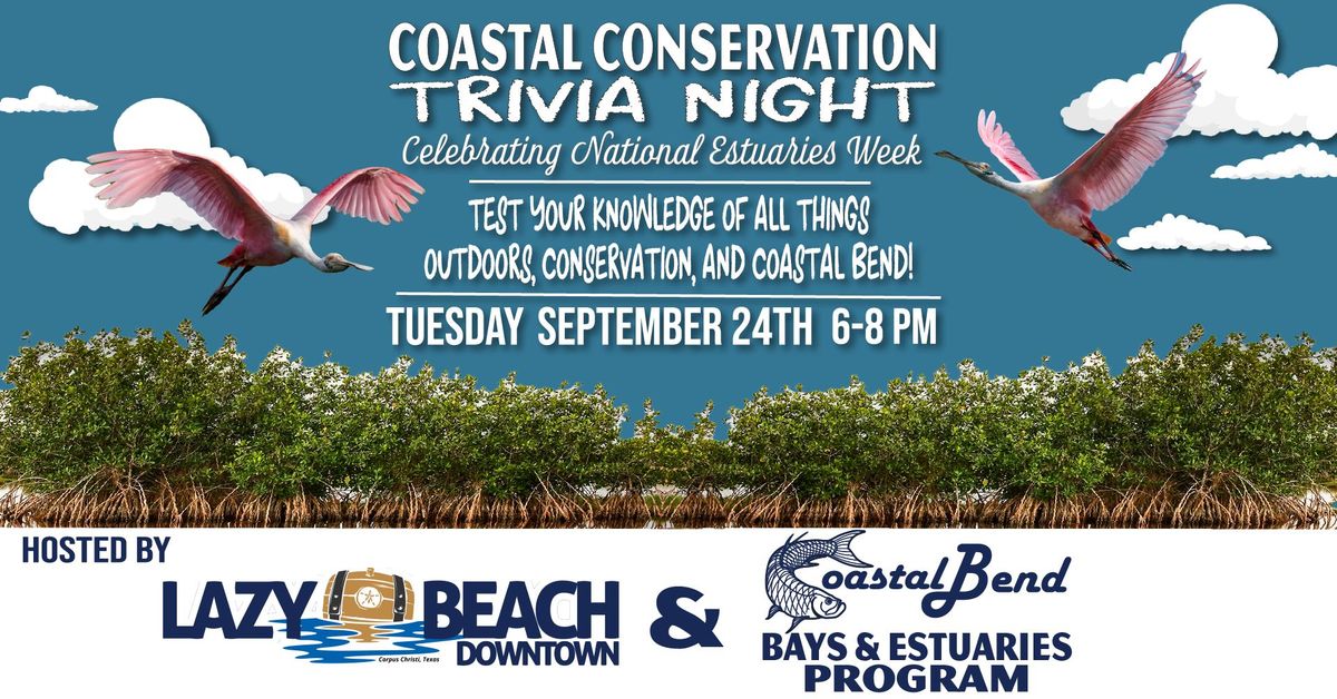 Coastal Conservation Trivia Night at Lazy Beach Downtown