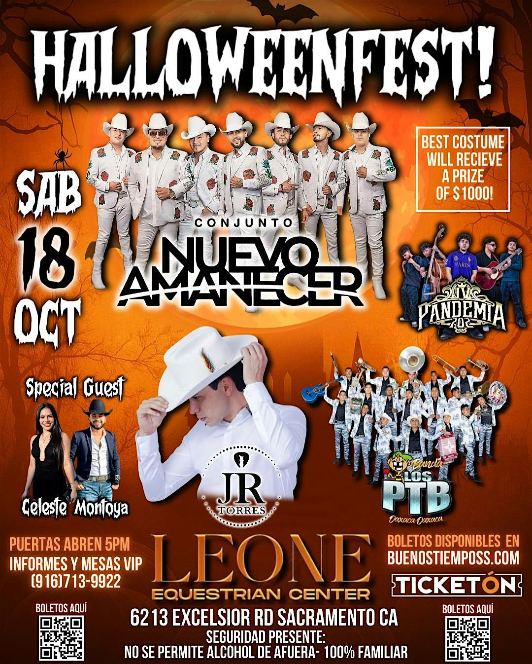 Halloween Fest - Conjunto Nuevo Amanecer - Jr Torres y Mas