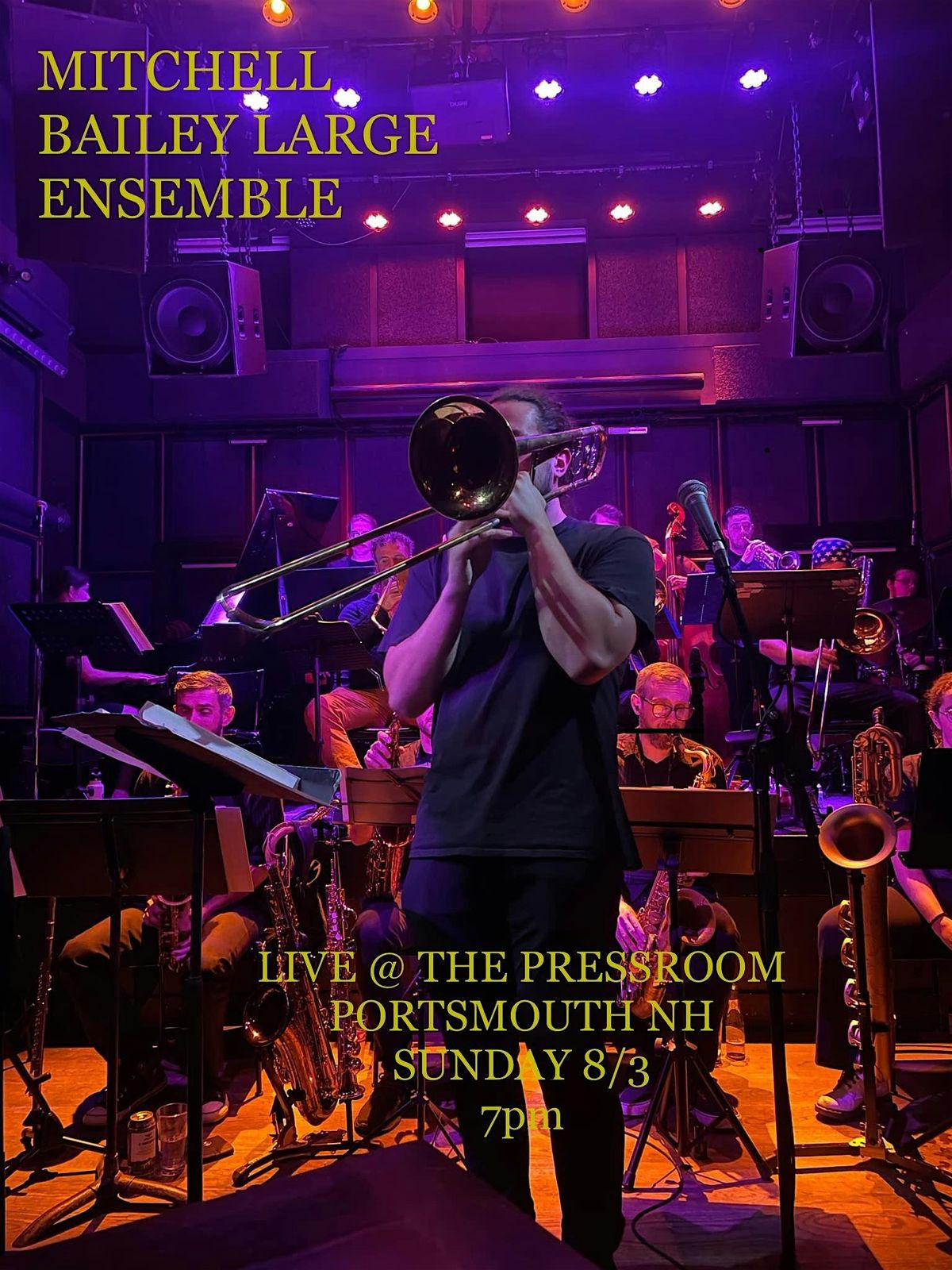 Sunday Jazz Supper: The Mitchell Bailey Large Ensemble