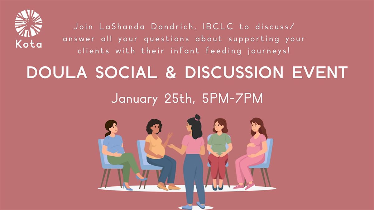 Doula Social and Infant Feeding Discussion Event