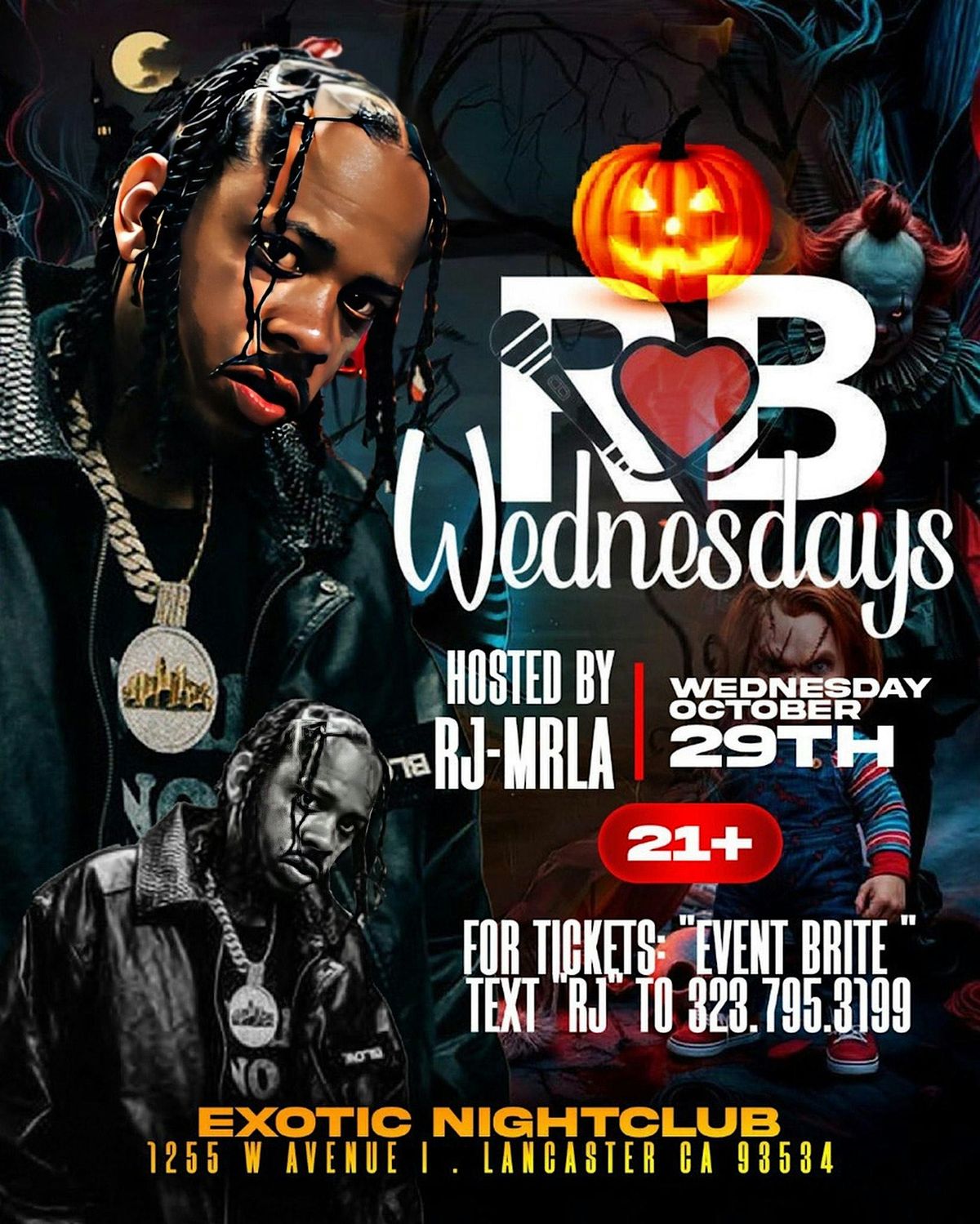 R&B WEDNESDAYS WITH RJMRLA