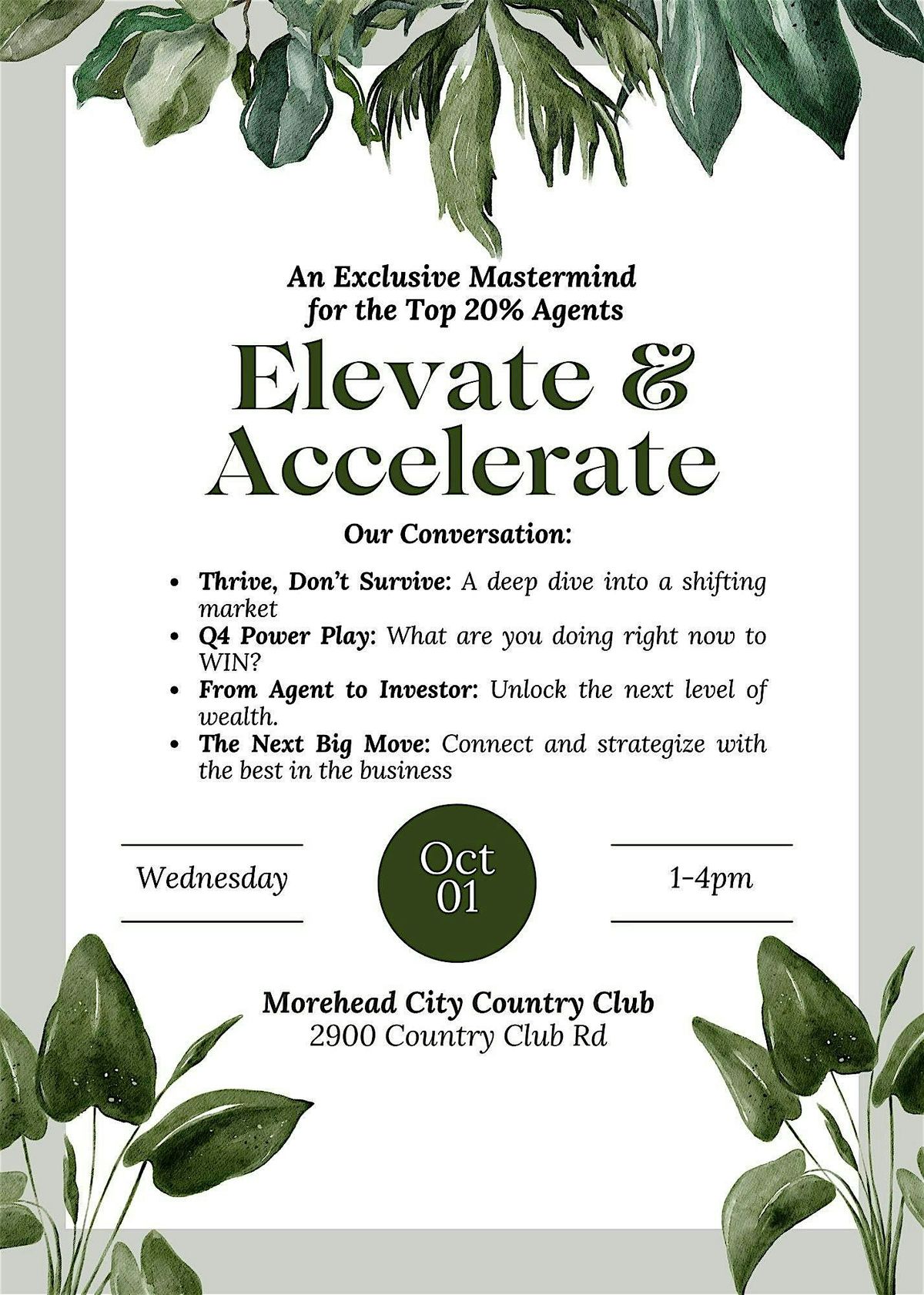 Top 20% Mastermind | Elevate & Accelerate