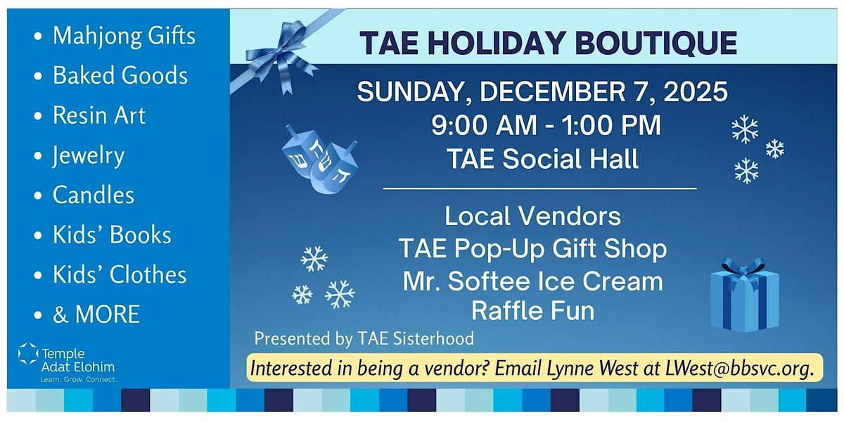 TAE Holiday Boutique