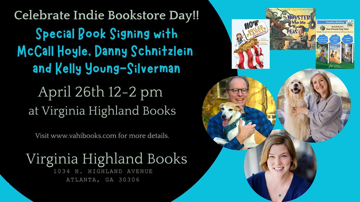 Celebrate Independent Bookstore Day with Storytime, Sketches, and Fun!