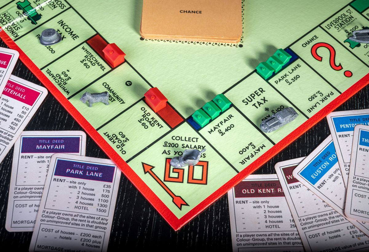 London Monopoly Board Tour Challenge