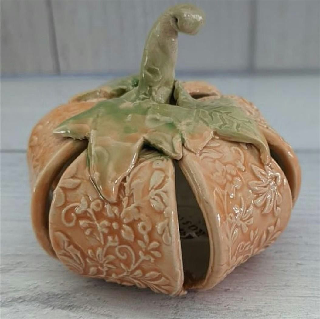 Hand Building Clay Pumpkins
