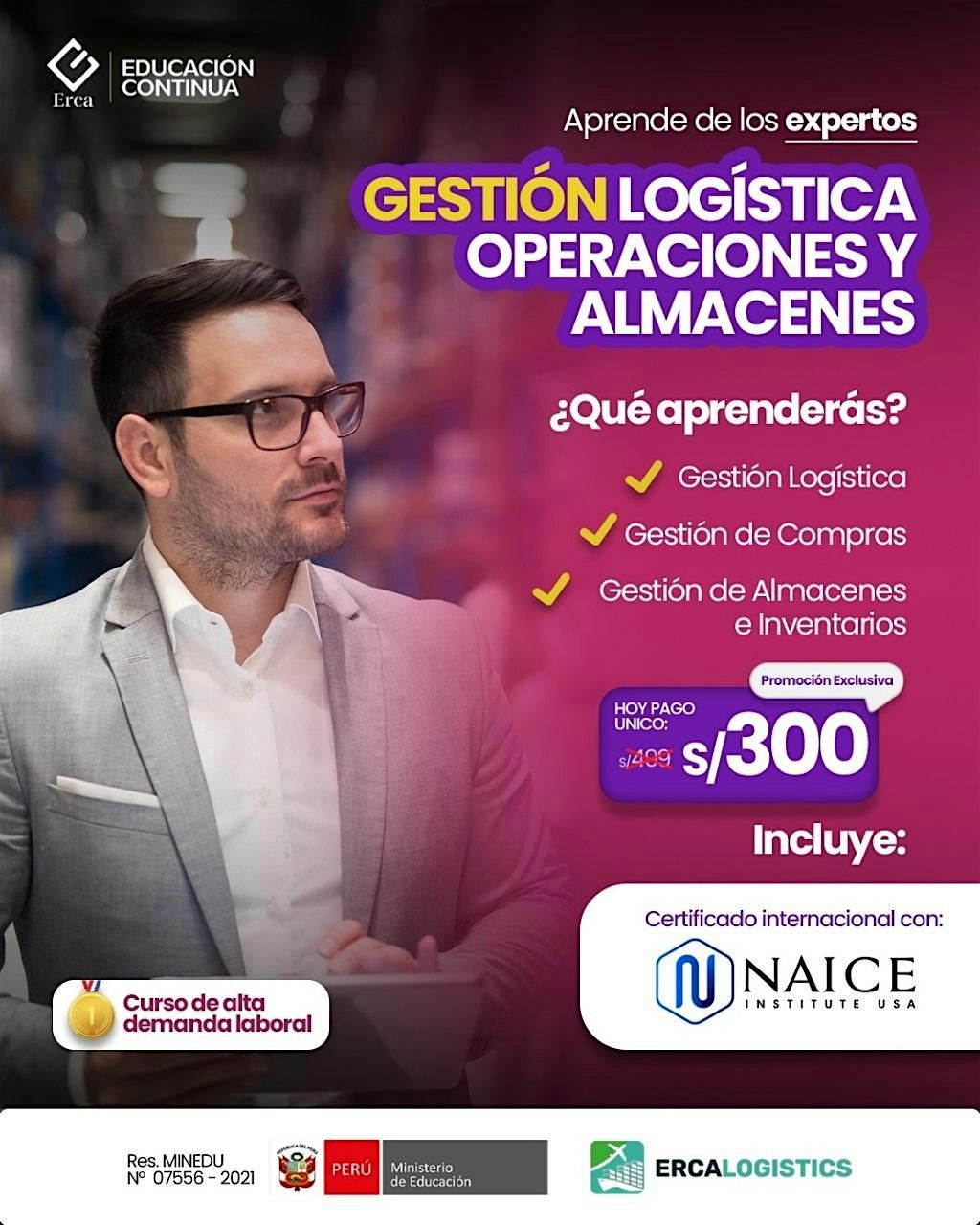 LOGISTICA , OPERACIONES Y ALMACENES