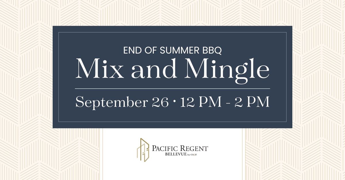 Summer BBQ Mix and Mingle