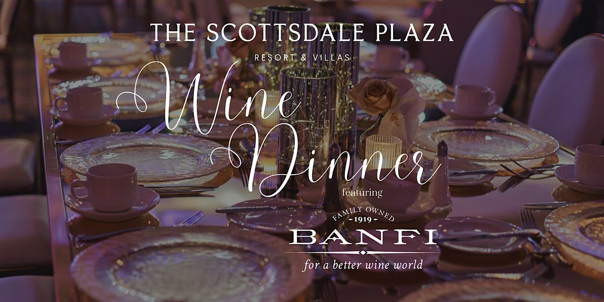 Banfi Wine Dinner