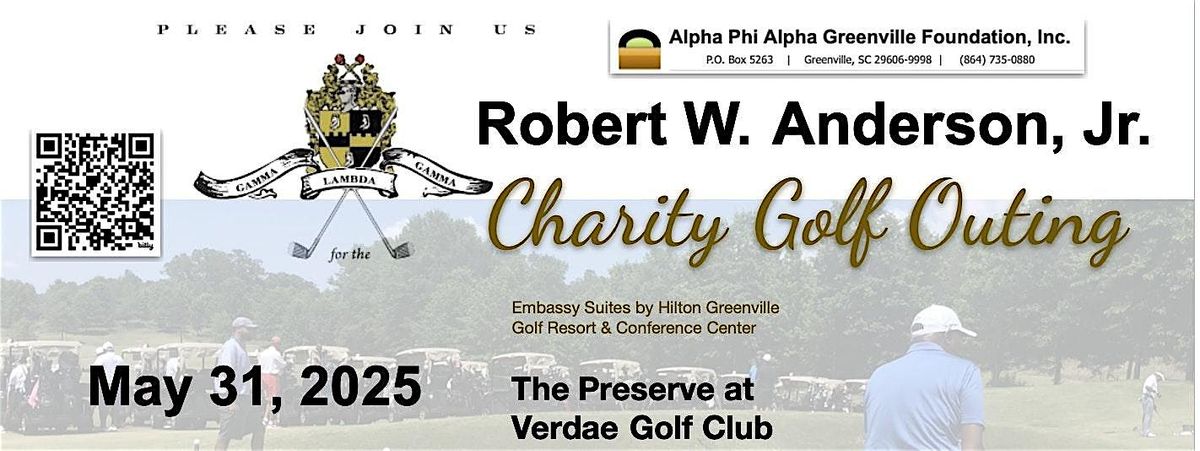 Robert W. Anderson Charity Golf Outing at the Preserve at Verdae Golf Club