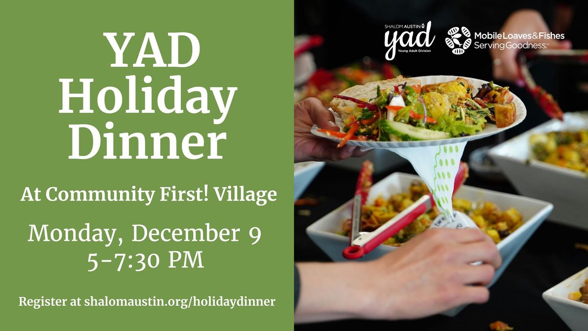 YAD Holiday Dinner at Community First! Village