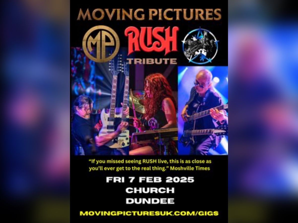 MOVING PICTURES - RUSH TRIBUTE Live