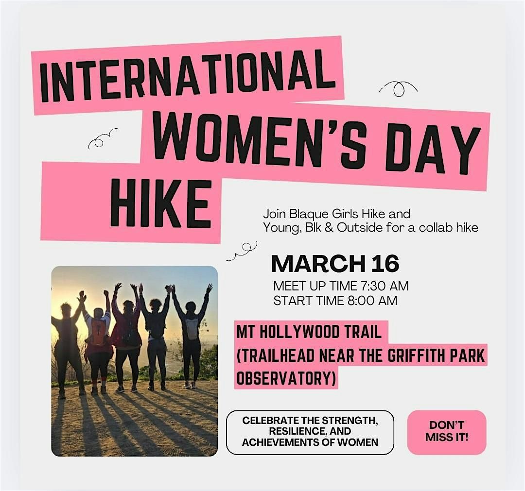 Women's History Month Hike (@BlkOutsiiide )