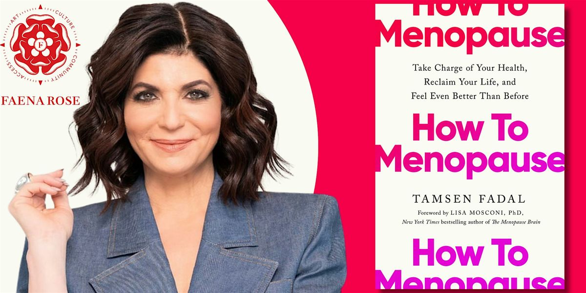 An Evening with Tamsen Fadal, Emmy Award-Winning Journalist