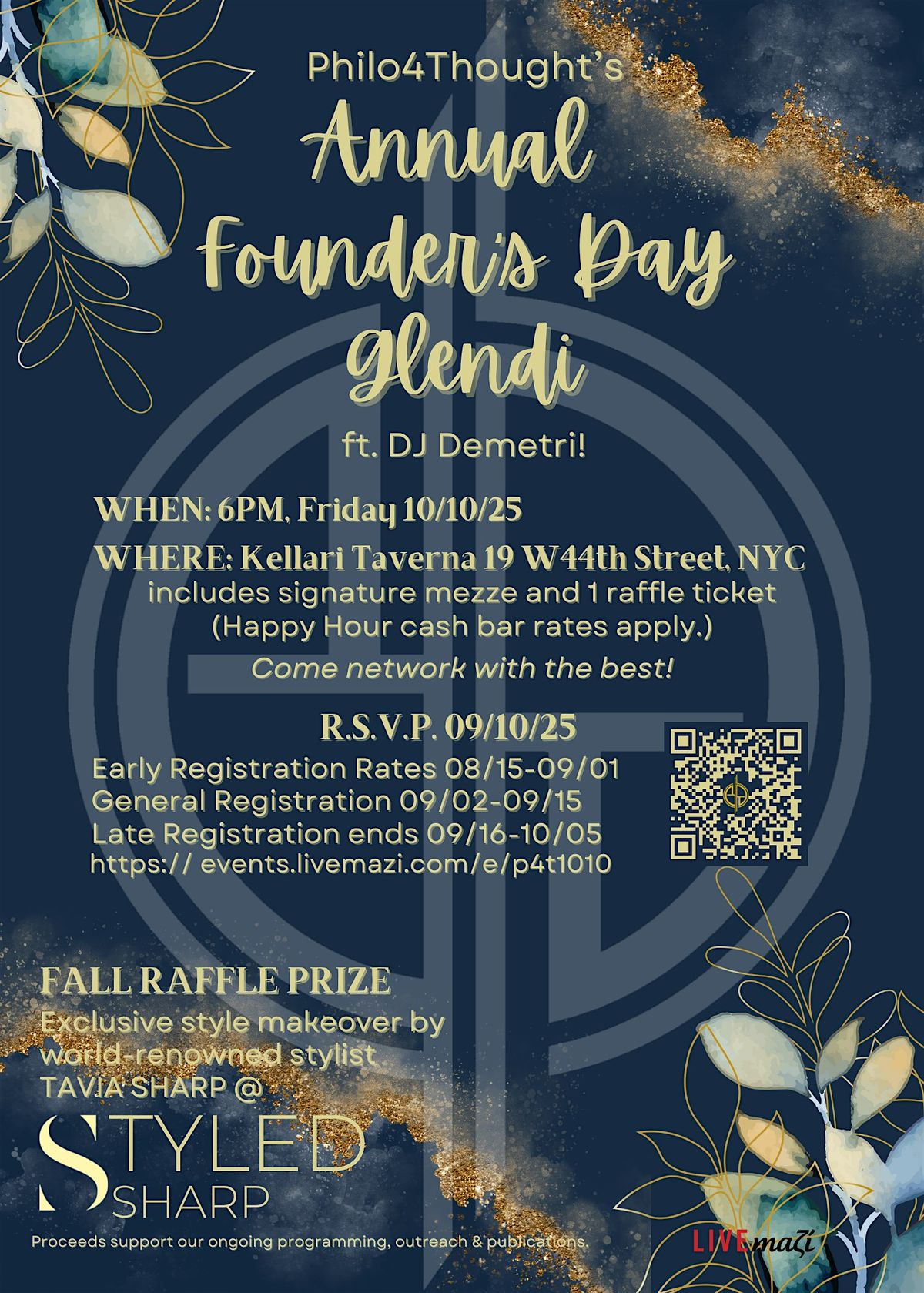 Philo4Thought Annual Founder's Day Glendi