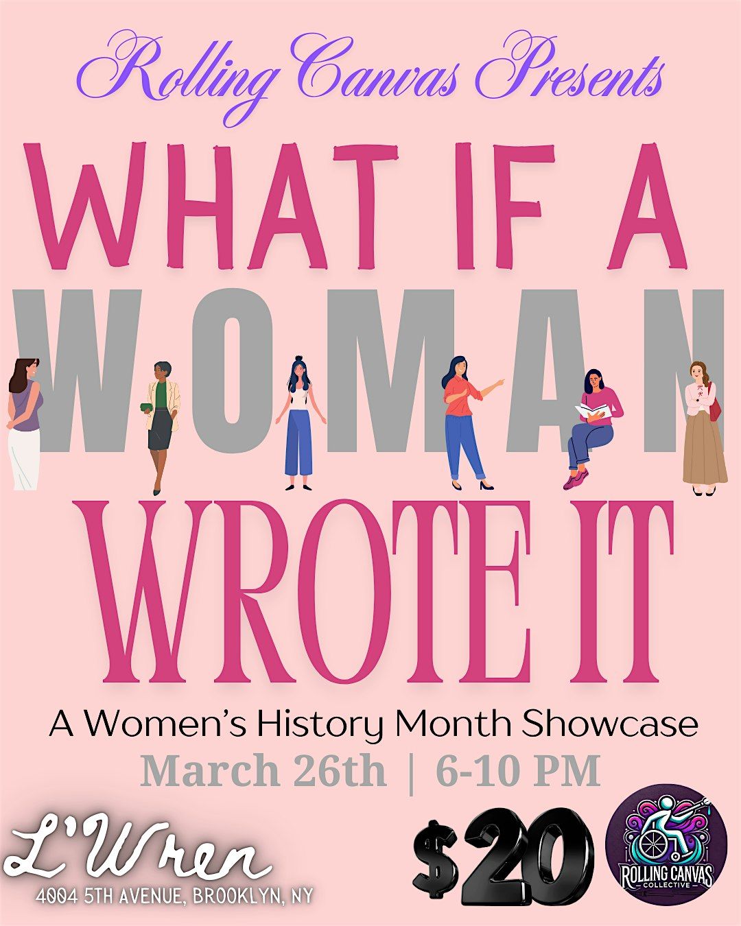 What if A Woman Wrote It : A Poetry Showcase