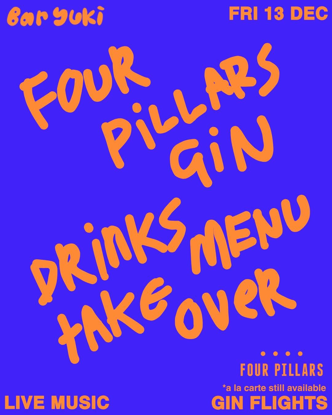 FOUR PILLARS GIN TAKEOVER