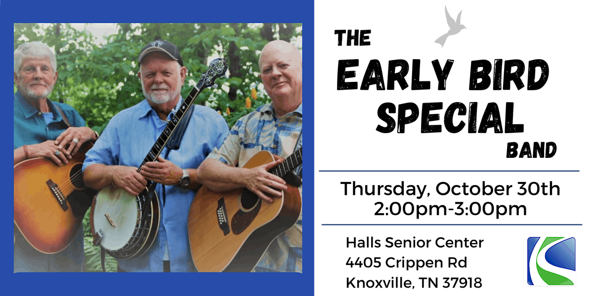 Music for Seniors Free Daytime Concert Series w\/The Early Bird Special Band