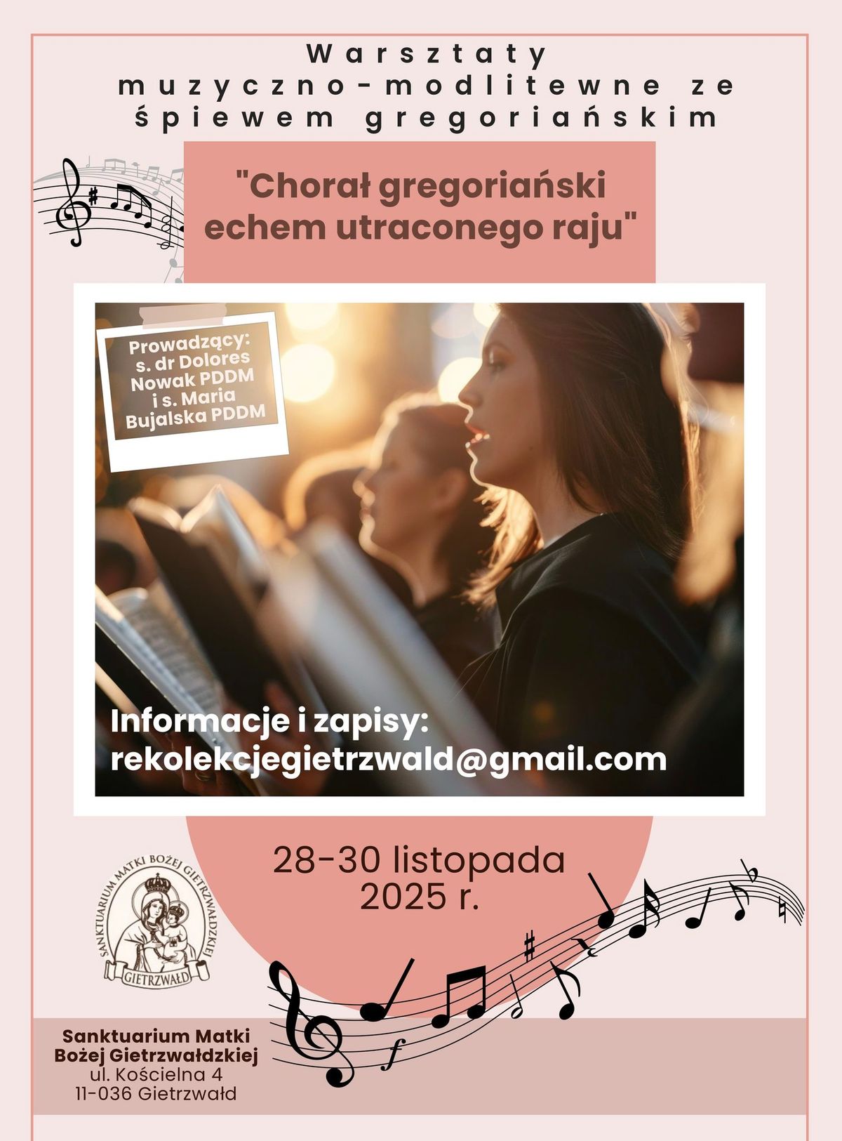 Warsztaty muzyczno-modlitewne ze \u015bpiewem gregoria\u0144skim